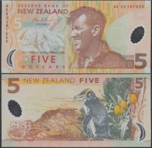NZD $5 Bills