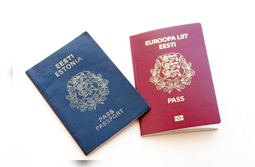 Registered Estonian passports